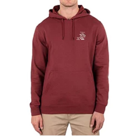 Hurley Pushin Pullover Hoodie NWT Large Surfer/ Skater - Picture 3 of 8